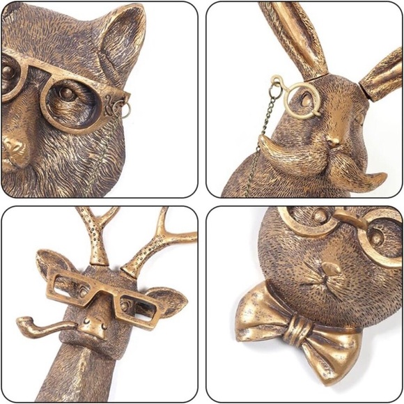 Rabit head wall mount decor - Picture 4 of 7